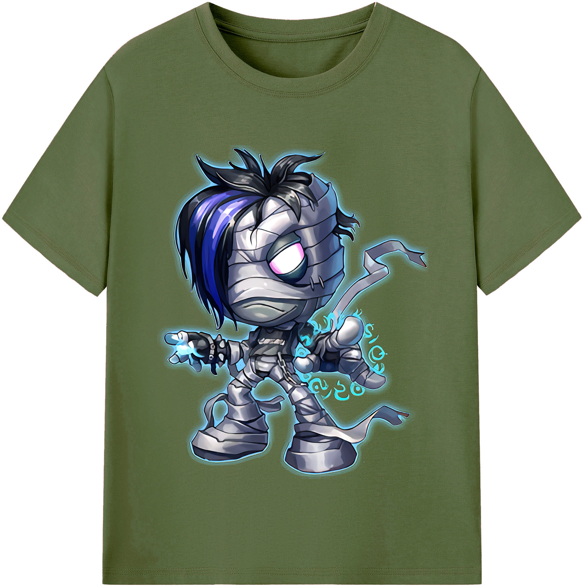 リーグ・オブ・レジェンド League of Legends LOL 綿100％半袖Tシャツ（フロントプリント）